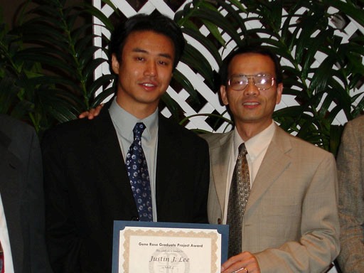 Dr. Wang and Justin